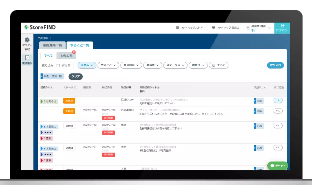 店舗管理ソリューションのP2NetEXイメージ